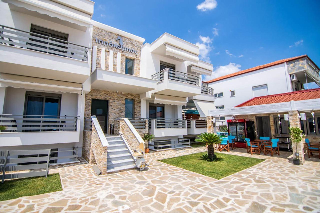 Апартаменты Ippokampos Holidays Неа-Врасна Экстерьер фото