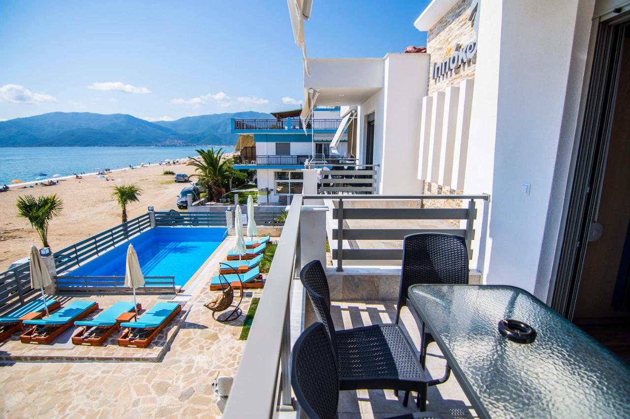 Апартаменты Ippokampos Holidays Неа-Врасна Экстерьер фото